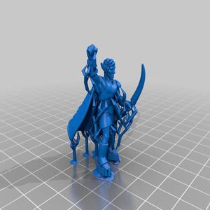 High Elf Druid - With No Base and/or Tree Supports