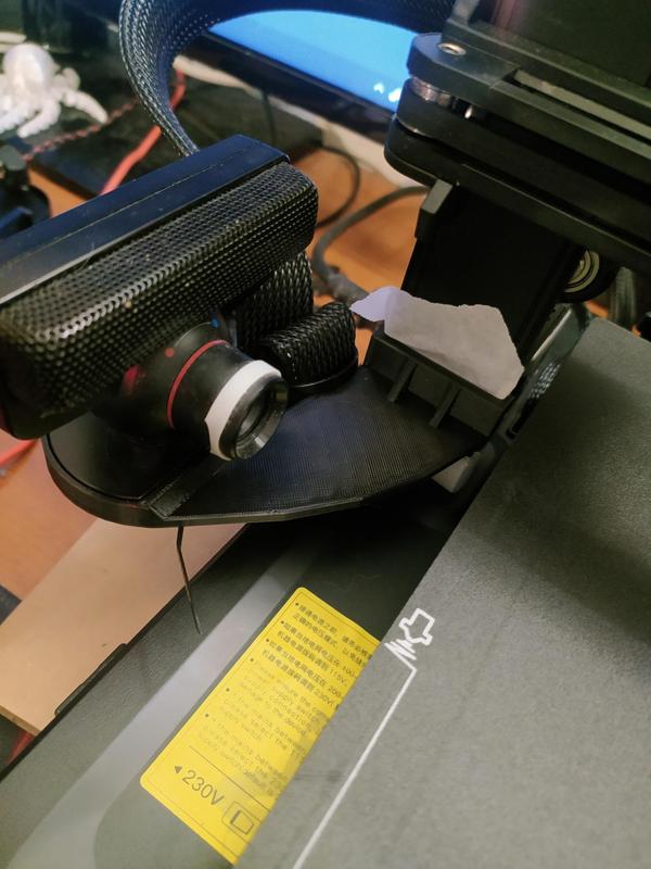 PSEYE cam mount on ENDER 3 v3 SE/KE