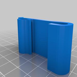 Wire closet shelving clip on hook large and small 