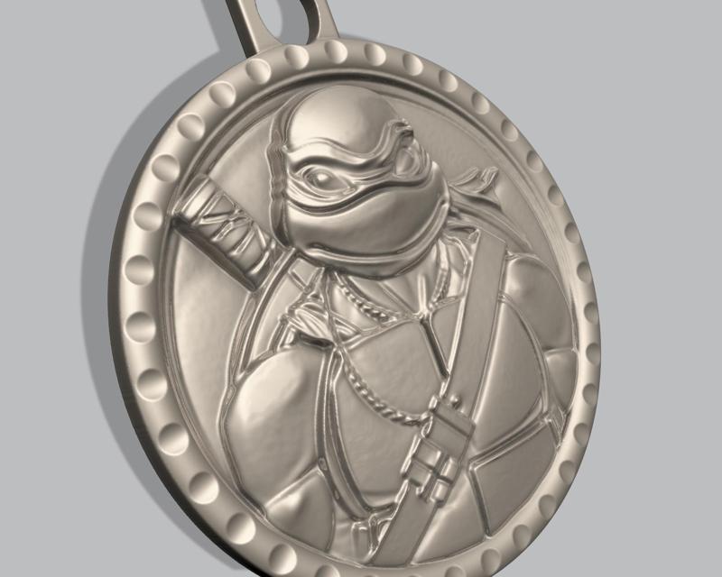 NINJA TURTLE HERO PENDANT M02