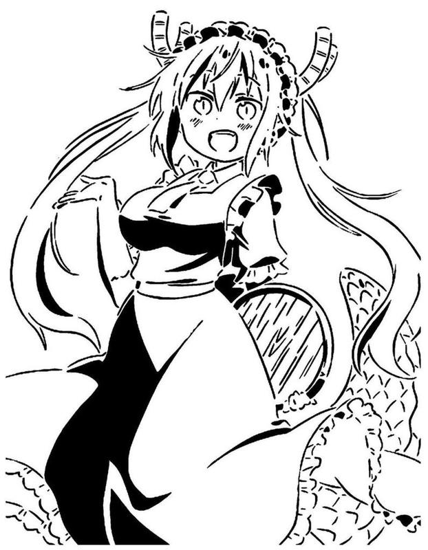 Tohru stencil