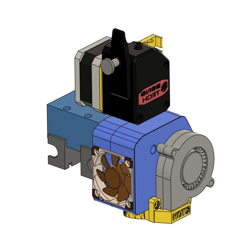 Solidoodle 3 BMG + E3D V6 Mount