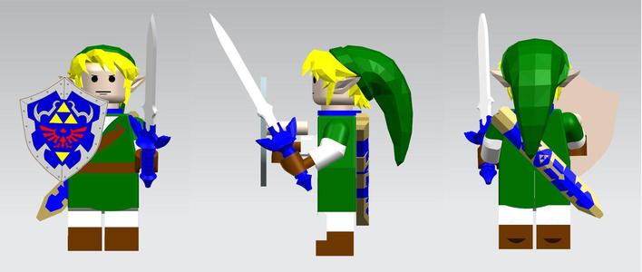 LEGO® compatible Link from Zelda (Nintendo®)