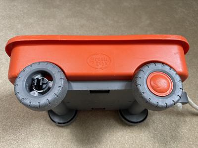 Orange Wagon Axle (green toys)