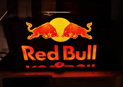 Light Box Red Bull