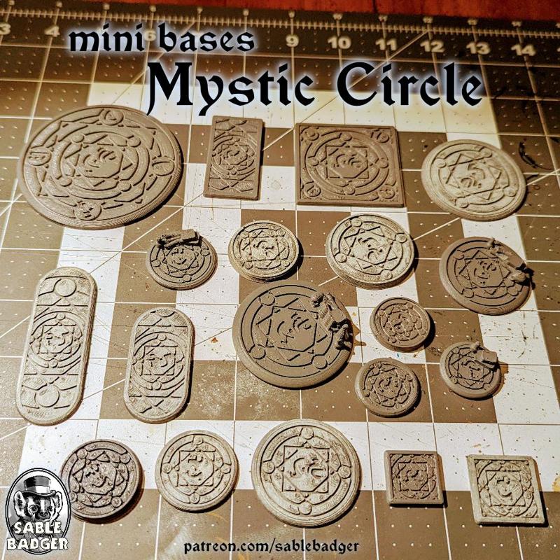 Mini Bases - Mystic Circles