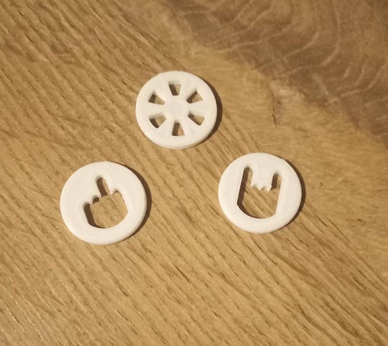 Shopping Cart Coins - Euro Size - Supportless