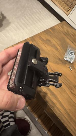HELMET BIKE LIGHT MOUNT FOR OFFBONDAGE LIGHT