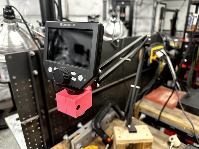 Mic Stand Microscope Holder / Attachment / Adaptor