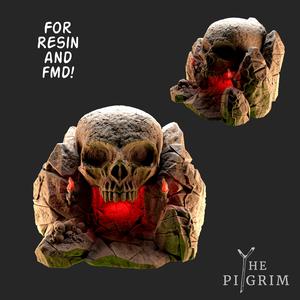 Skull Rock Cave - TABLETOP TERRAIN DND RPG SCATTER