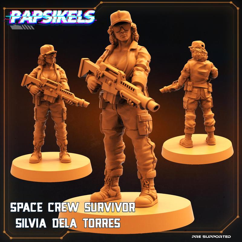 SPACE CREW SURVIVOR SILVIA DELA TORRES