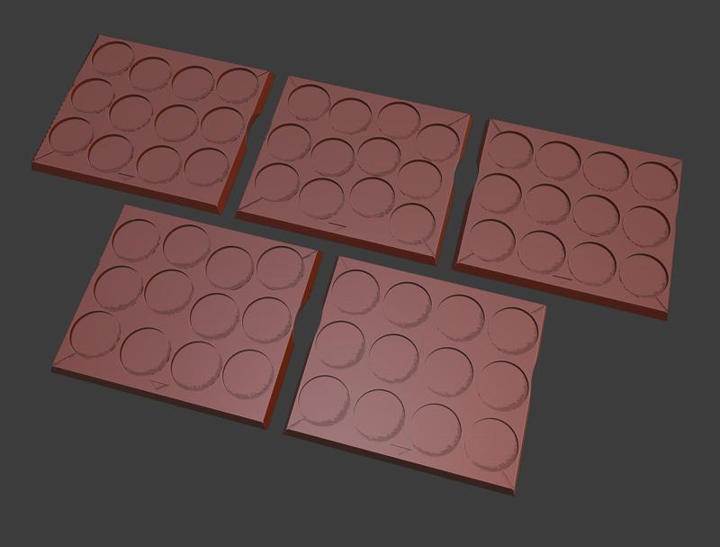 ASOIAF Infantry Movement Trays