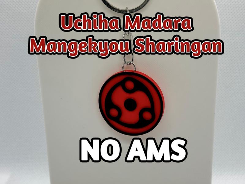 Madara Mangekyou Sharingan Keychain (No AMS)