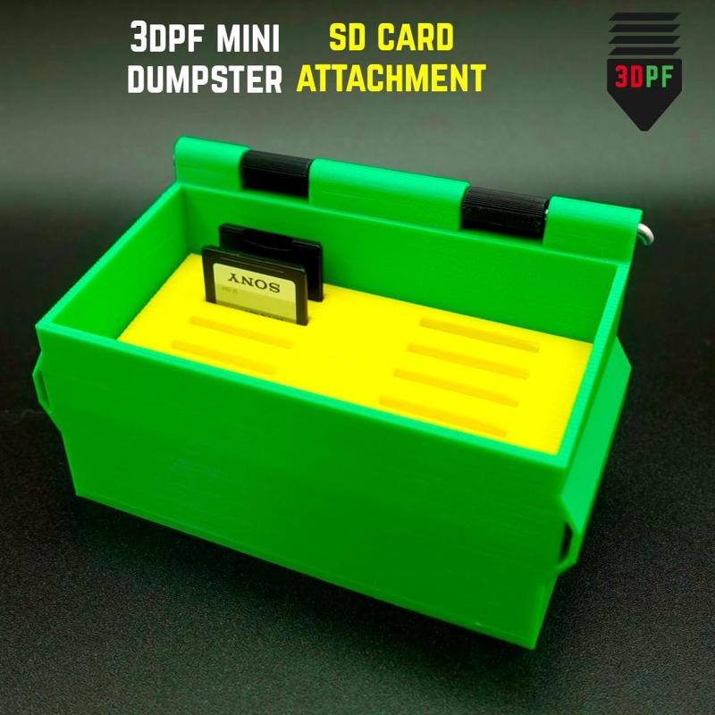 SD Card Holder (Mini Dumpster)