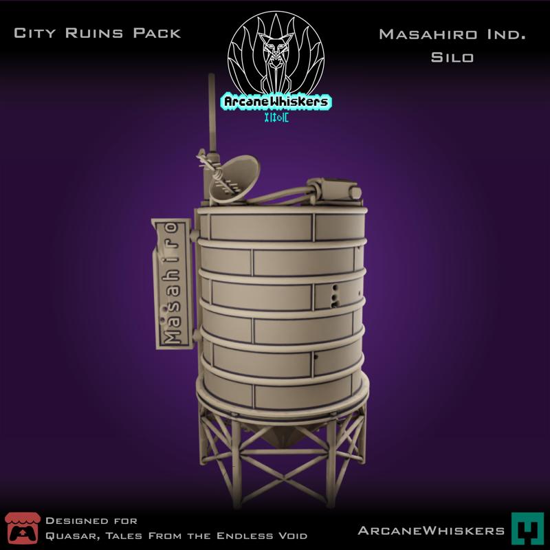 Silo Communication Tower