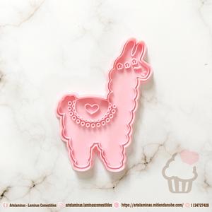Llama cookie cutter
