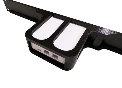 1U Rack mounted holder for Unifi Express
