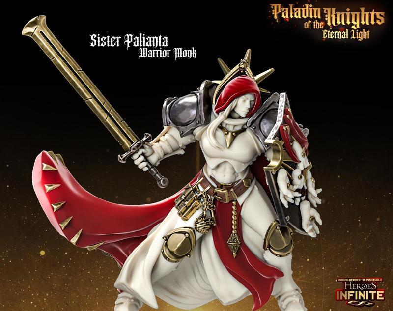 Sister Palianta, Warrior Monk