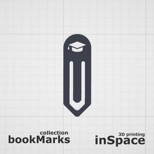 Bookmark - Graduation cap