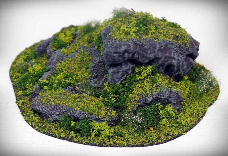 STUB Outcropping D: Dynamic Hills Terrain Set