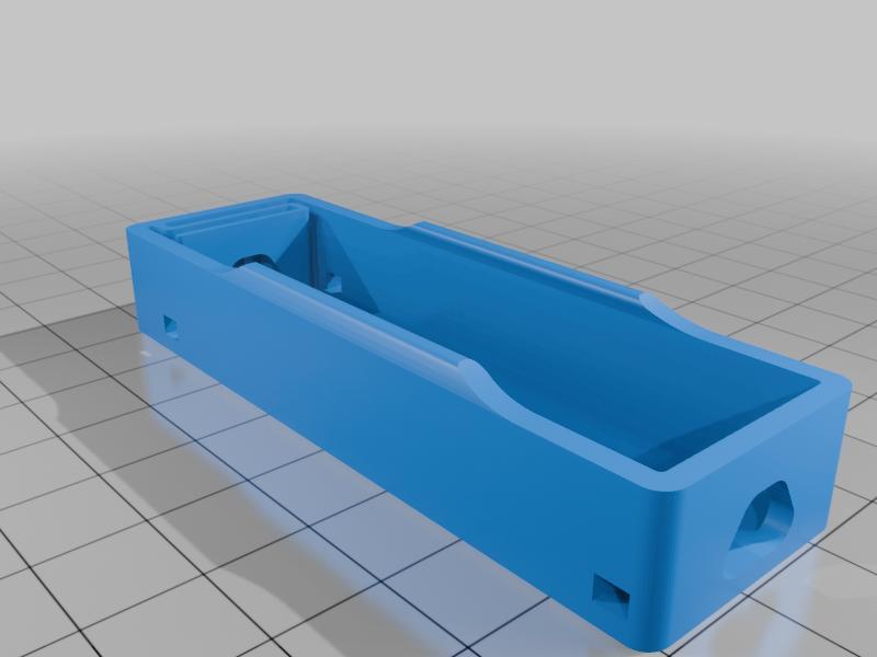 21700 Battery Holder with Integrated Spring