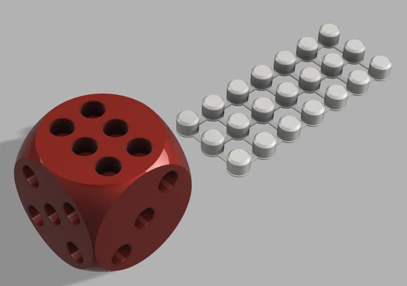 Multicolored Dice (no MMU)