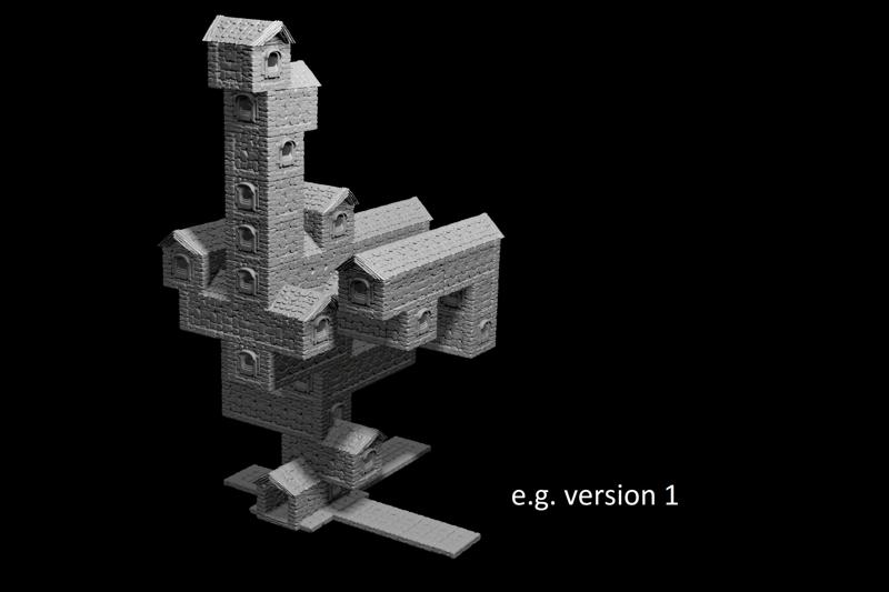 Crazy Wizard Modular Tower