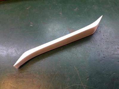 Plastic panel pry tool