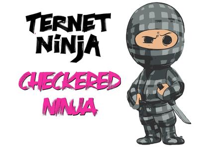 Ternet Ninja - Checkered Ninja