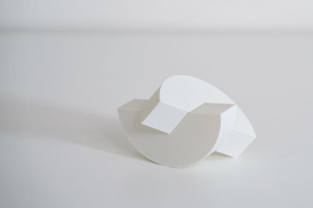 Half circles abstract decor