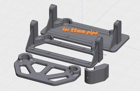 22mm modular drawer parts