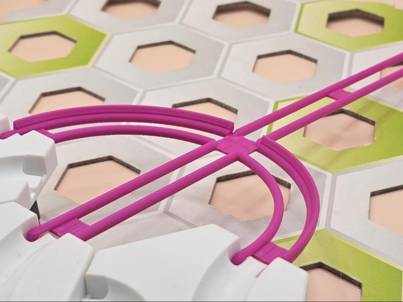 Poseidon's trident - Gravitrax compatible rail