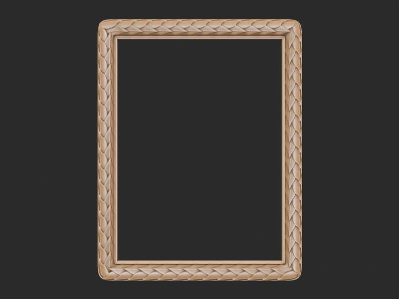 Frame Mirror 3D Model