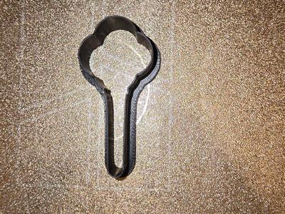 Kpop demon hunter Huntrix light stick cooki cutter
