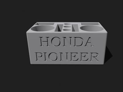 Honda Pioneer Dash Compartment
