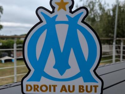 Lightbox OM – 3D Lamp Olympique de Marseille 