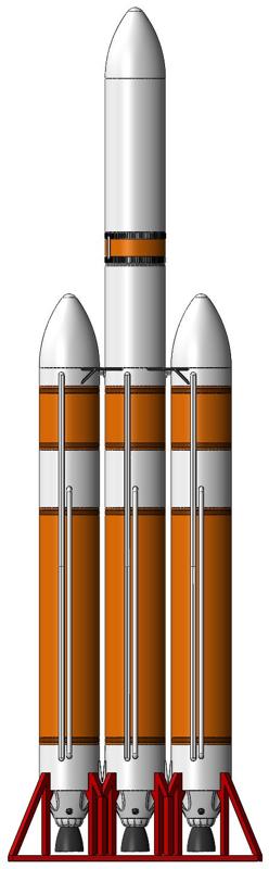 Delta IV Heavy - 1:100 - ULA