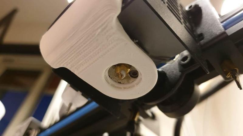 Geeetech A10 optimized flow air cooling conveyor fun duct 360 V2.0 (A10 frontal fun)