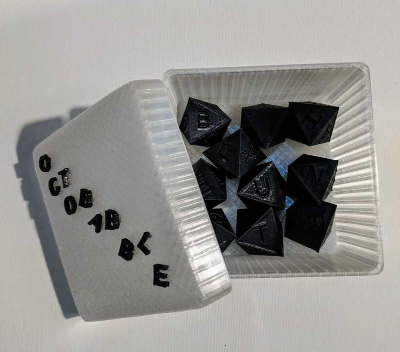 Octobabble - A Word Based Dice Game