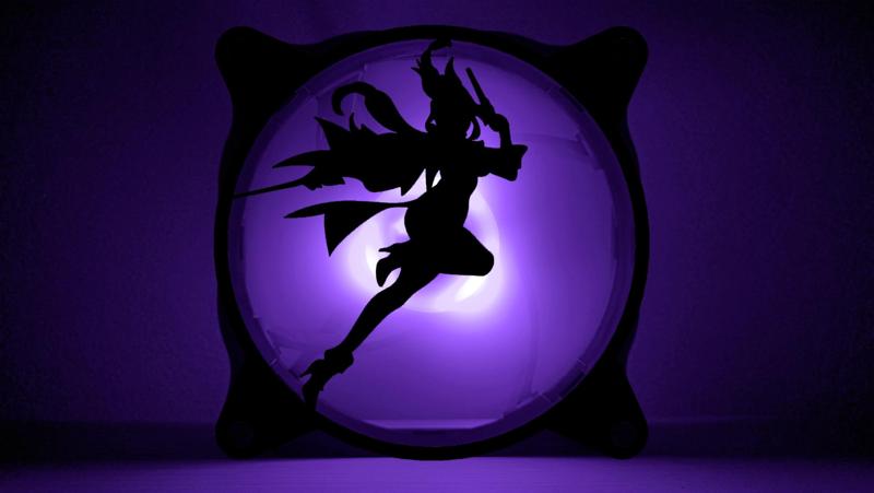 Genshin Impact Clorinde PC fan grill cover