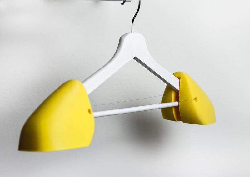 IKEA hanger hack - Bigger shoulder support