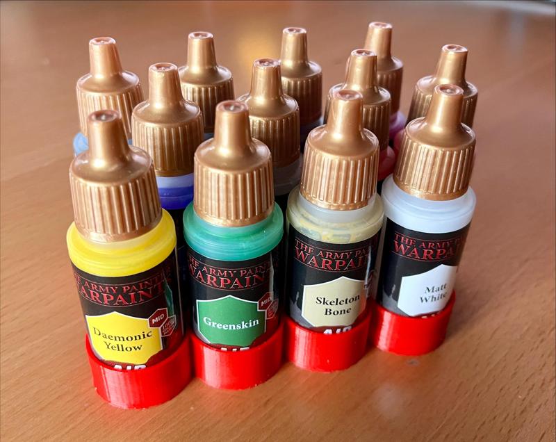 Army Painter Warpaints 12 Bottle Holder