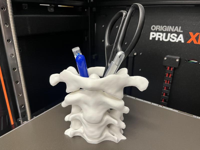Spine Pen Holder