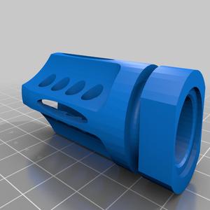 Airsoft muzzle brake / flash hider