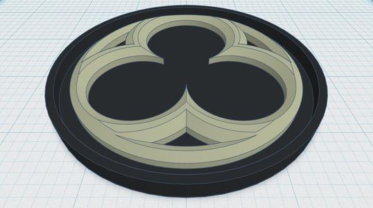 Gothic Rose Window Coaster 7