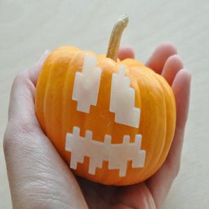 Minecraft Jack-o-Lantern Face Pieces
