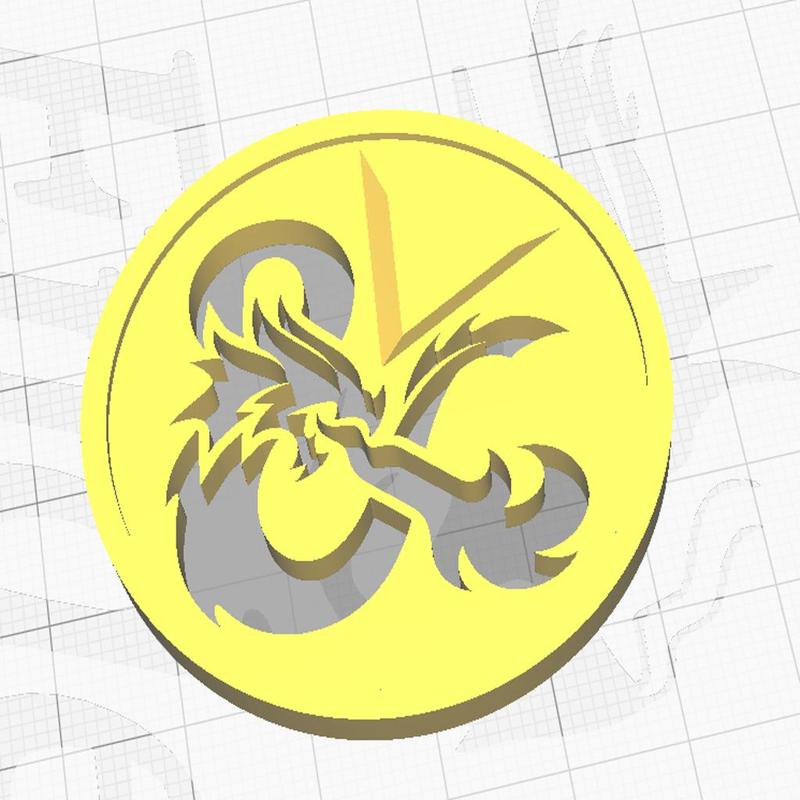 D&D Inspiration Coin