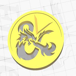 D&D Inspiration Coin