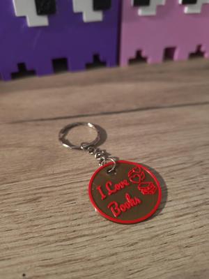 Love Books Keyring , no ams