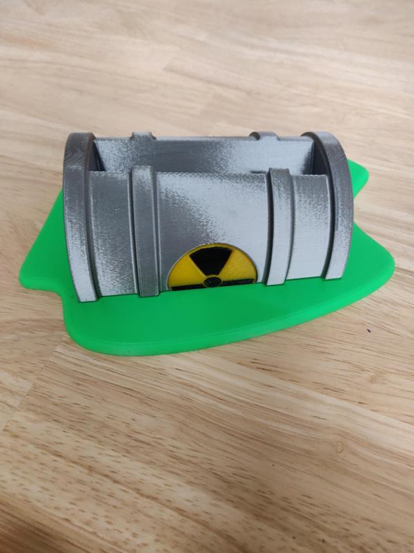 Radioactive Spill Card Holder
